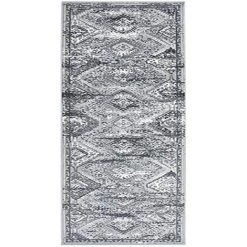 ASUPERMALL Tapis BCF Gris Oriental 80x150 Cm