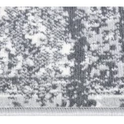 ASUPERMALL Tapis BCF Gris Oriental 80x150 Cm -Tapis et paillasson Soldes 46769974 3