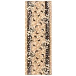ASUPERMALL Tapis BCF Beige 60x150 Cm
