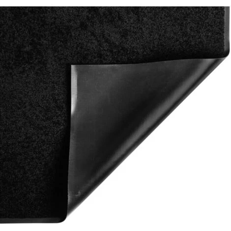 ASUPERMALL Paillasson Noir 40x60 Cm 4 ASUPERMALL Paillasson Noir 40x60 Cm – Image 4