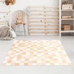 BILDERWELTEN Tapis En Vinyle - Geometrical Pattern Mosaic Yellow - Carré 1:1 Dimension HxL: 40cm X 40cm 7 BILDERWELTEN Tapis En Vinyle - Geometrical Pattern Mosaic Yellow - Carré 1:1 Dimension HxL: 40cm X 40cm -Tapis et paillasson Soldes 46832255 3