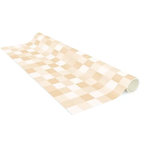BILDERWELTEN Tapis En Vinyle - Geometrical Pattern Mosaic Yellow - Carré 1:1 Dimension HxL: 40cm X 40cm 4 BILDERWELTEN Tapis En Vinyle - Geometrical Pattern Mosaic Yellow - Carré 1:1 Dimension HxL: 40cm X 40cm – Image 4