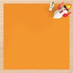 BILDERWELTEN Tapis En Vinyle - Mango - Carré 1:1 Dimension HxL: 60cm X 60cm