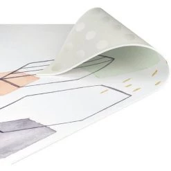 BILDERWELTEN Tapis En Vinyle - Hexagonal Scattering I - Carré 1:1 Dimension HxL: 60cm X 60cm -Tapis et paillasson Soldes 46834447 5