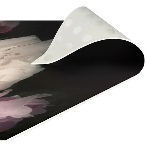 BILDERWELTEN Tapis En Vinyle - Peony Black Shabby Backdrop - Paysage 2:3 Dimension HxL: 40cm X 60cm 5 BILDERWELTEN Tapis En Vinyle - Peony Black Shabby Backdrop - Paysage 2:3 Dimension HxL: 40cm X 60cm – Image 5