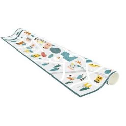 BILDERWELTEN Tapis En Vinyle - Playoom Mat Smalltown - From The City Into Nature - Paysage 3:4 Dimension HxL: 135cm X 180cm -Tapis et paillasson Soldes 46846288 4