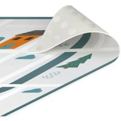 BILDERWELTEN Tapis En Vinyle - Playoom Mat Smalltown - From The City Into Nature - Paysage 3:4 Dimension HxL: 135cm X 180cm -Tapis et paillasson Soldes 46846288 5