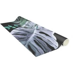 BILDERWELTEN Tapis En Vinyle - Watercolour Tropical Arrangement Of Colours - Carré 1:1 Dimension HxL: 60cm X 60cm -Tapis et paillasson Soldes 46853153 4