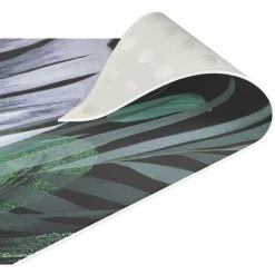 BILDERWELTEN Tapis En Vinyle - Watercolour Tropical Arrangement Of Colours - Carré 1:1 Dimension HxL: 60cm X 60cm -Tapis et paillasson Soldes 46853153 5