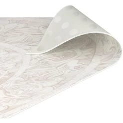 BILDERWELTEN Tapis En Vinyle - Mandala Watercolour Ornament Beige - Carré 1:1 Dimension HxL: 40cm X 40cm -Tapis et paillasson Soldes 46854007 5