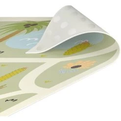 BILDERWELTEN Tapis En Vinyle - Playoom Mat Safari - So Many Different Animals - Carré 1:1 Dimension HxL: 40cm X 40cm 9 BILDERWELTEN Tapis En Vinyle - Playoom Mat Safari - So Many Different Animals - Carré 1:1 Dimension HxL: 40cm X 40cm -Tapis et paillasson Soldes 46855972 5