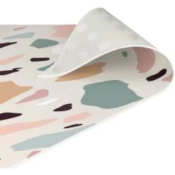 BILDERWELTEN Tapis En Vinyle - Terazzo Pattern Naples - Carré 1:1 Dimension HxL: 60cm X 60cm -Tapis et paillasson Soldes 46856631 5