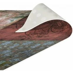 BILDERWELTEN Tapis En Vinyle - Old Patterns - Carré 1:1 Dimension HxL: 60cm X 60cm -Tapis et paillasson Soldes 46856794 5