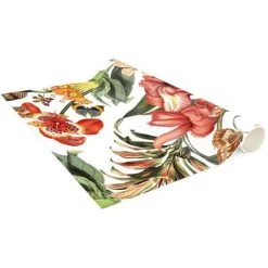 BILDERWELTEN Tapis En Vinyle - Tropical Flowers - Portrait 2:1 Dimension HxL: 80cm X 40cm 8 BILDERWELTEN Tapis En Vinyle - Tropical Flowers - Portrait 2:1 Dimension HxL: 80cm X 40cm -Tapis et paillasson Soldes 46861636 4