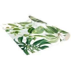 BILDERWELTEN Tapis En Vinyle - Watercolour Tropical Leaves And Tendrils - Portrait 3:2 Dimension HxL: 60cm X 40cm -Tapis et paillasson Soldes 46870534 4