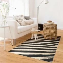 BILDERWELTEN Tapis En Vinyle - Zebra Skin - Paysage 2:3 Dimension HxL: 40cm X 60cm -Tapis et paillasson Soldes 46877408 3
