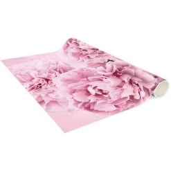 BILDERWELTEN Tapis En Vinyle - Pink Peonies - Portrait 4:3 Dimension HxL: 60cm X 45cm -Tapis et paillasson Soldes 46879450 4