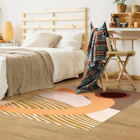 BILDERWELTEN Tapis En Vinyle - Desert Sun - Paysage 3:4 Dimension HxL: 60cm X 80cm 3 BILDERWELTEN Tapis En Vinyle - Desert Sun - Paysage 3:4 Dimension HxL: 60cm X 80cm – Image 3