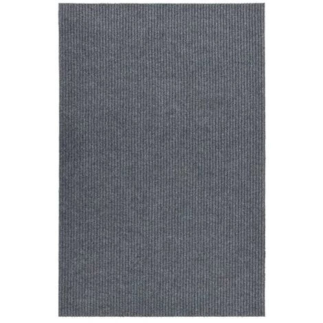 VidaXL Tapis 100x150 Cm Gris - Gris 1 VidaXL Tapis 100x150 Cm Gris - Gris