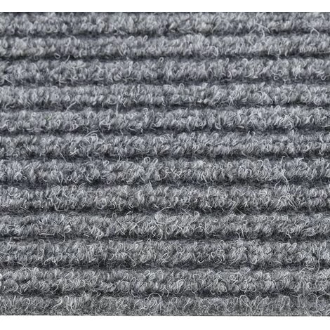 VidaXL Tapis 100x150 Cm Gris - Gris 4 VidaXL Tapis 100x150 Cm Gris - Gris – Image 4
