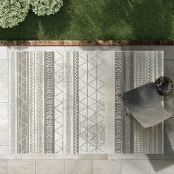 Karat Tapis D'extérieur Rebel Gris 80 X 150 Cm - Gris -Tapis et paillasson Soldes 46899810 4