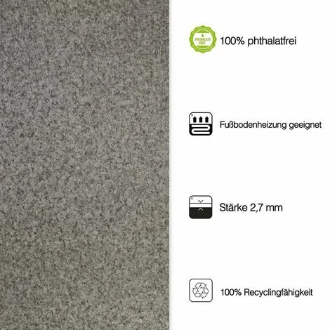 KARAT Tapis De Protection De Sol Spark Coupe 1 Mètre Venice V04x 50 Cm - Marron 4 KARAT Tapis De Protection De Sol Spark Coupe 1 Mètre Venice V04x 50 Cm - Marron – Image 4