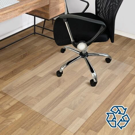 KARAT Tapis De Protection De Sol Pour Sols Durs Fabriqué à Partir De PET Recyclé Transparente 75 X 114 Cm - Transparent 3 KARAT Tapis De Protection De Sol Pour Sols Durs Fabriqué à Partir De PET Recyclé Transparente 75 X 114 Cm - Transparent – Image 3