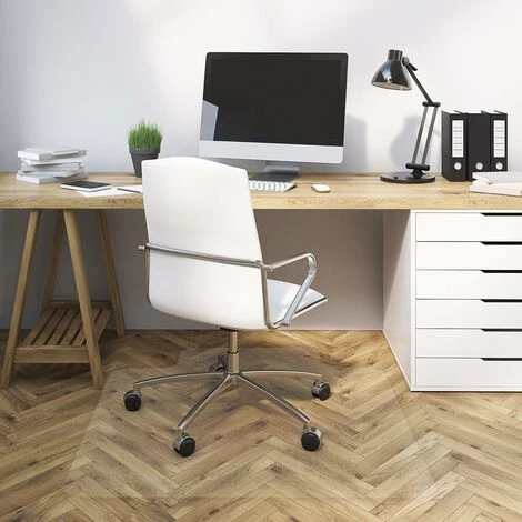 KARAT Tapis De Protection De Sol Neo Pour Sols Durs Vinyle 75x100 Cm - Transparent 2 KARAT Tapis De Protection De Sol Neo Pour Sols Durs Vinyle 75x100 Cm - Transparent – Image 2