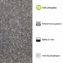 KARAT Tapis De Protection De Sol Spark Coupe 1 Mètre Archer M07x 100 Cm - Anthracite 8 KARAT Tapis De Protection De Sol Spark Coupe 1 Mètre Archer M07x 100 Cm - Anthracite -Tapis et paillasson Soldes 46902977 4