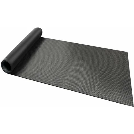 KARAT Revêtement De Sol Padua Tapis D'extérieur + Tapis D'intérieur 90 X 50 Cm - Noir 1 KARAT Revêtement De Sol Padua Tapis D'extérieur + Tapis D'intérieur 90 X 50 Cm - Noir