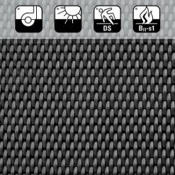 KARAT Revêtement De Sol Padua Tapis D'extérieur + Tapis D'intérieur 90 X 50 Cm - Noir 9 KARAT Revêtement De Sol Padua Tapis D'extérieur + Tapis D'intérieur 90 X 50 Cm - Noir -Tapis et paillasson Soldes 46904982 5