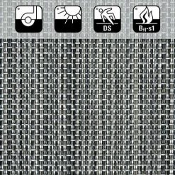 KARAT Tapis De Cuisine Genua Coupe 90 X 50 Cm - Gris -Tapis et paillasson Soldes 46906765 5