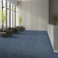 KARAT Sol Design Arezzo Sur Mesure 60 X 100 Cm - Bleu 9 KARAT Sol Design Arezzo Sur Mesure 60 X 100 Cm - Bleu -Tapis et paillasson Soldes 46908287 5