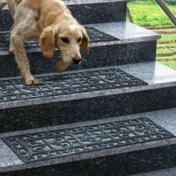 KARAT Marchettes D'escalier Pour Exterieur Colombo |25 X 65 Cm - Noir -Tapis et paillasson Soldes 46908669 5