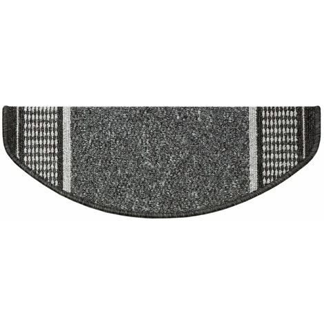 KARAT Marche Tapis Promenade Anthracite Semi-circulaire - Anthracite 1 KARAT Marche Tapis Promenade Anthracite Semi-circulaire - Anthracite