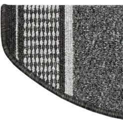 KARAT Marche Tapis Promenade Anthracite Semi-circulaire - Anthracite 6 KARAT Marche Tapis Promenade Anthracite Semi-circulaire - Anthracite -Tapis et paillasson Soldes 46910531 3