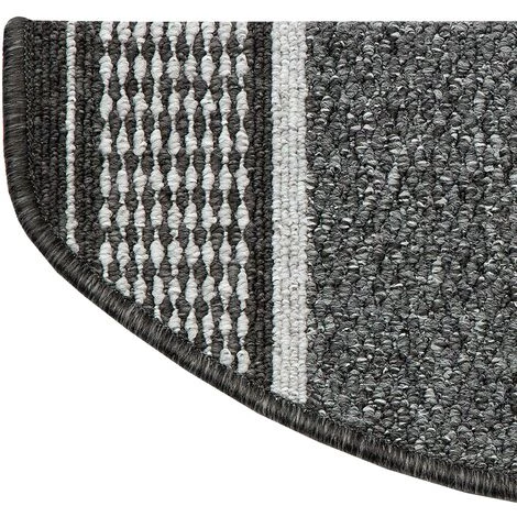 KARAT Marche Tapis Promenade Anthracite Semi-circulaire - Anthracite 3 KARAT Marche Tapis Promenade Anthracite Semi-circulaire - Anthracite – Image 3