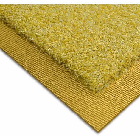 Tapis Anti-poussière SKY Color Jaune Jaune Soleil 50 X 85 Cm - Jaune 3 Tapis Anti-poussière SKY Color Jaune Jaune Soleil 50 X 85 Cm - Jaune – Image 3