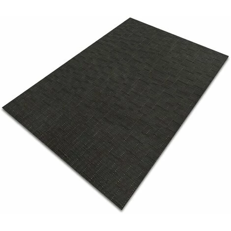 KARAT Tapis De Cuisine Ferrara Coupe 90 X 100 Cm - Noir 3 KARAT Tapis De Cuisine Ferrara Coupe 90 X 100 Cm - Noir – Image 3