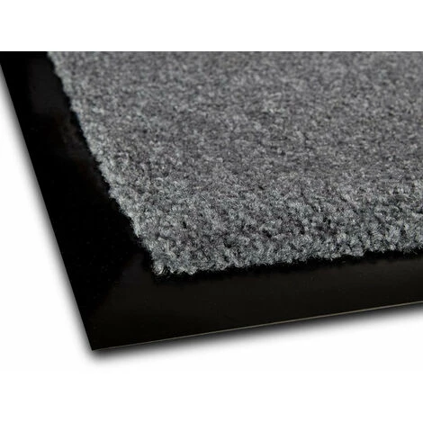 KARAT Tapis Anti-poussière Geo 72x90 Cm - Anthracite 3 KARAT Tapis Anti-poussière Geo 72x90 Cm - Anthracite – Image 3