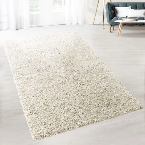 KARAT Tapis Shaggy Prestige Ivoire Crème 70 X 130 Cm - Ivoire 1 KARAT Tapis Shaggy Prestige Ivoire Crème 70 X 130 Cm - Ivoire