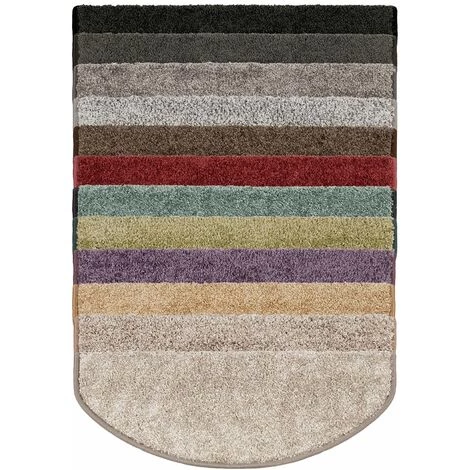 KARAT Tapis D'escalier Bali Gris Argent Demi-tour 19x56cm - Argent Gris 4 KARAT Tapis D'escalier Bali Gris Argent Demi-tour 19x56cm - Argent Gris – Image 4