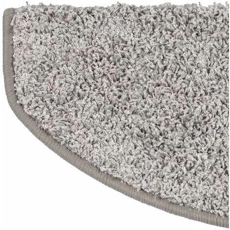 KARAT Tapis D'escalier Bali Gris Argent Demi-tour 19x56cm - Argent Gris 5 KARAT Tapis D'escalier Bali Gris Argent Demi-tour 19x56cm - Argent Gris – Image 5