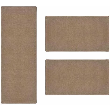 KARAT Descente De Lit Dynasty Brun Clair 1 Patin 67 X250 Cm + 2 Ponts 67 X 140 Cm - Marron Clair 1 KARAT Descente De Lit Dynasty Brun Clair 1 Patin 67 X250 Cm + 2 Ponts 67 X 140 Cm - Marron Clair