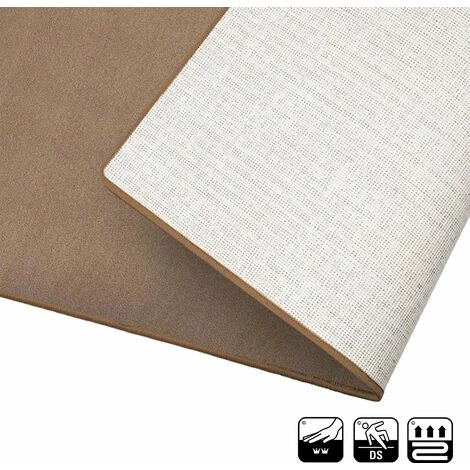 KARAT Descente De Lit Dynasty Brun Clair 1 Patin 67 X250 Cm + 2 Ponts 67 X 140 Cm - Marron Clair 2 KARAT Descente De Lit Dynasty Brun Clair 1 Patin 67 X250 Cm + 2 Ponts 67 X 140 Cm - Marron Clair – Image 2