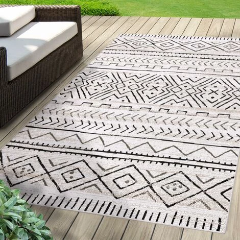 Karat Tapis D'extérieur Aztec Gris 80 X 150 Cm - Gris 5 Karat Tapis D'extérieur Aztec Gris 80 X 150 Cm - Gris – Image 5