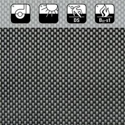 KARAT Revêtement De Sol Lucca Tapis D'intérieur Et D'extérieur 90 X 50 Cm - Anthracite -Tapis et paillasson Soldes 46913999 5