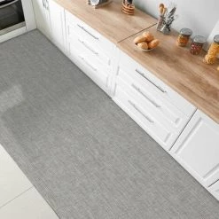 KARAT Tapis De Cuisine Matera Coupe 180 X 50 Cm - Vert/Gris -Tapis et paillasson Soldes 46914135 4