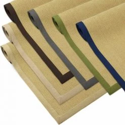 KARAT Tapis Sisal Amazonas Nature Bordure: Graphite 40 X 60 Cm - Nature -Tapis et paillasson Soldes 46914213 4