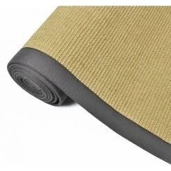 KARAT Tapis Sisal Amazonas Nature Bordure: Graphite 40 X 60 Cm - Nature -Tapis et paillasson Soldes 46914213 5